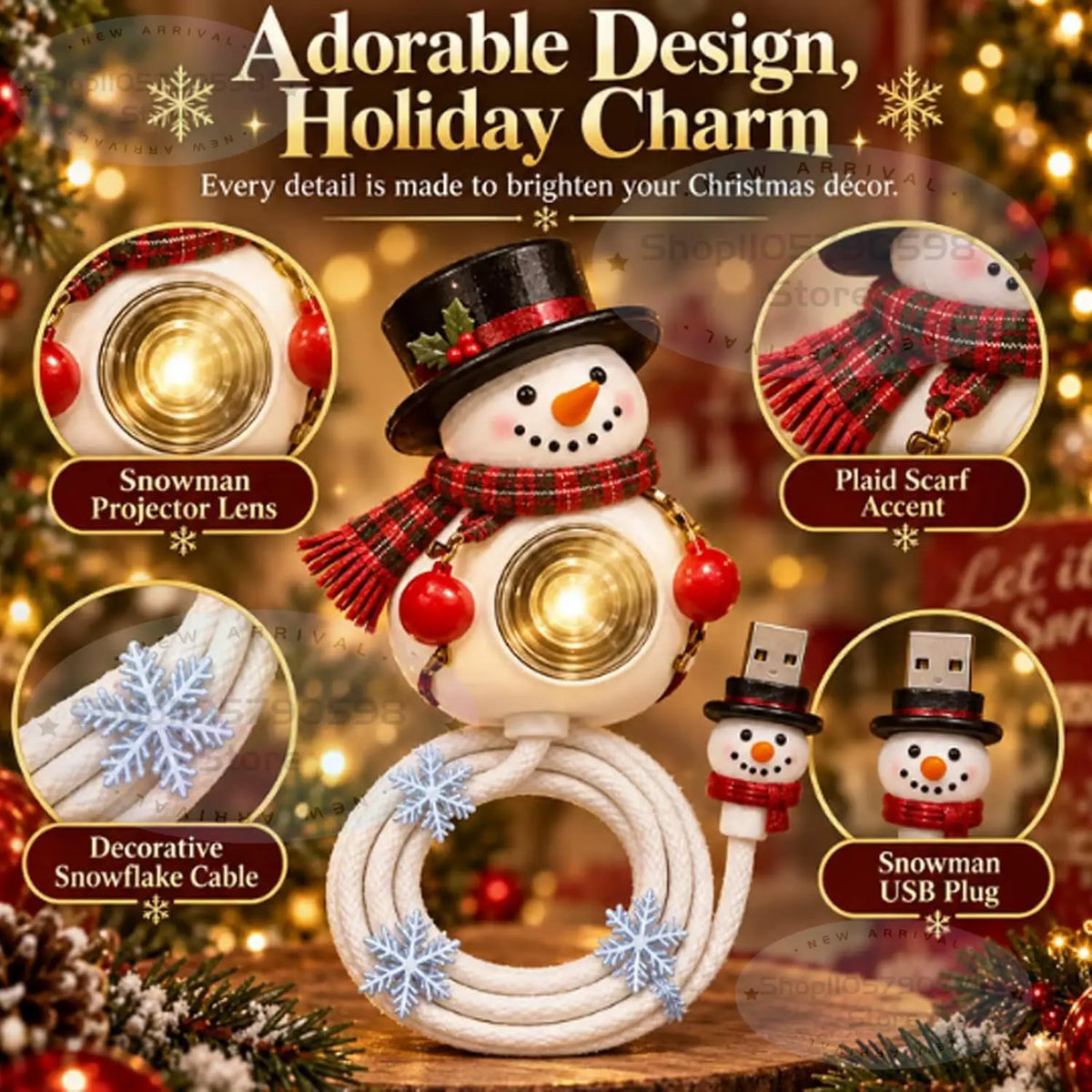 Magical Indoor Holiday Projection System