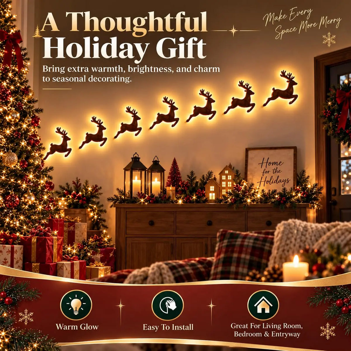 Enchanted Christmas Wall Decor Set