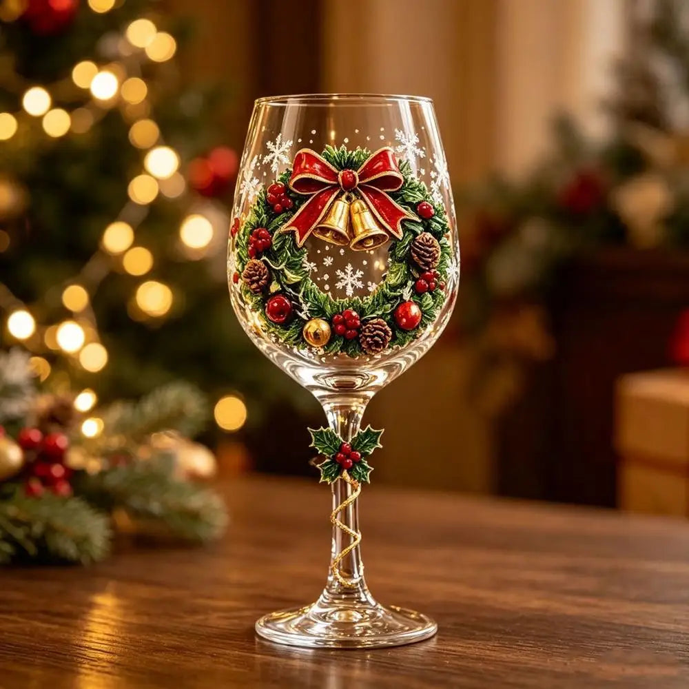Festive Holiday Glassware Set