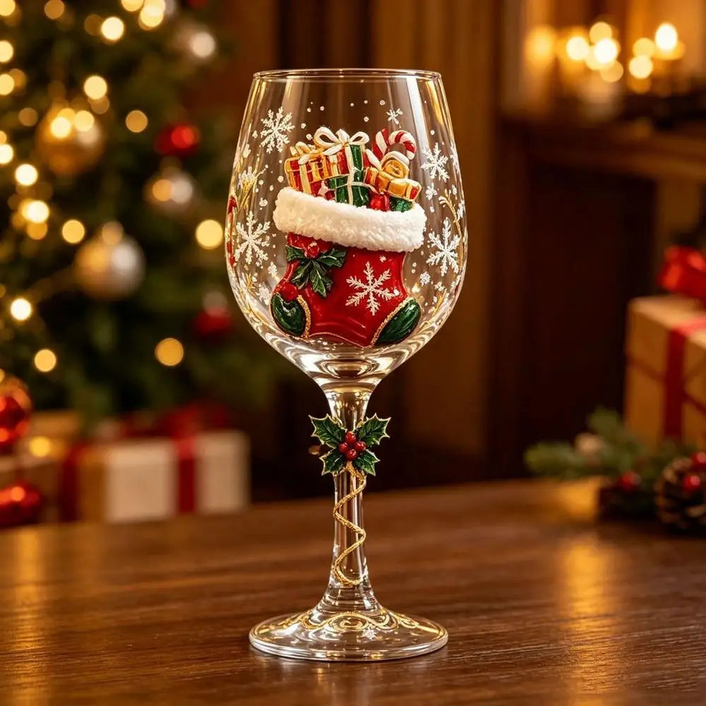Festive Holiday Glassware Set