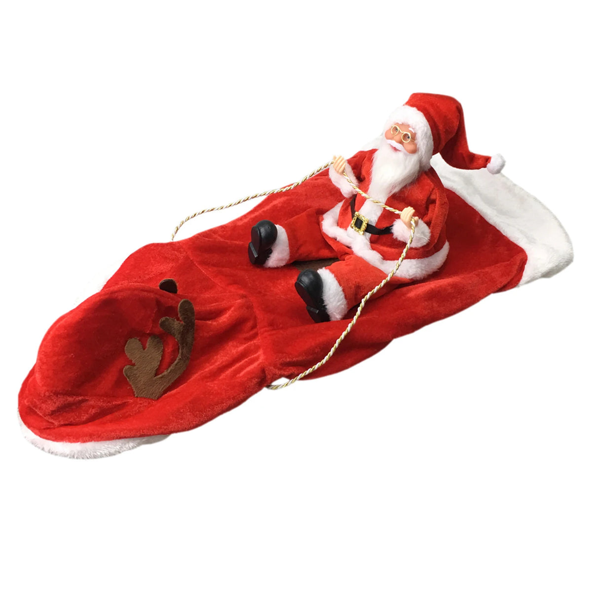 Festive Santa Rider Pet Costume