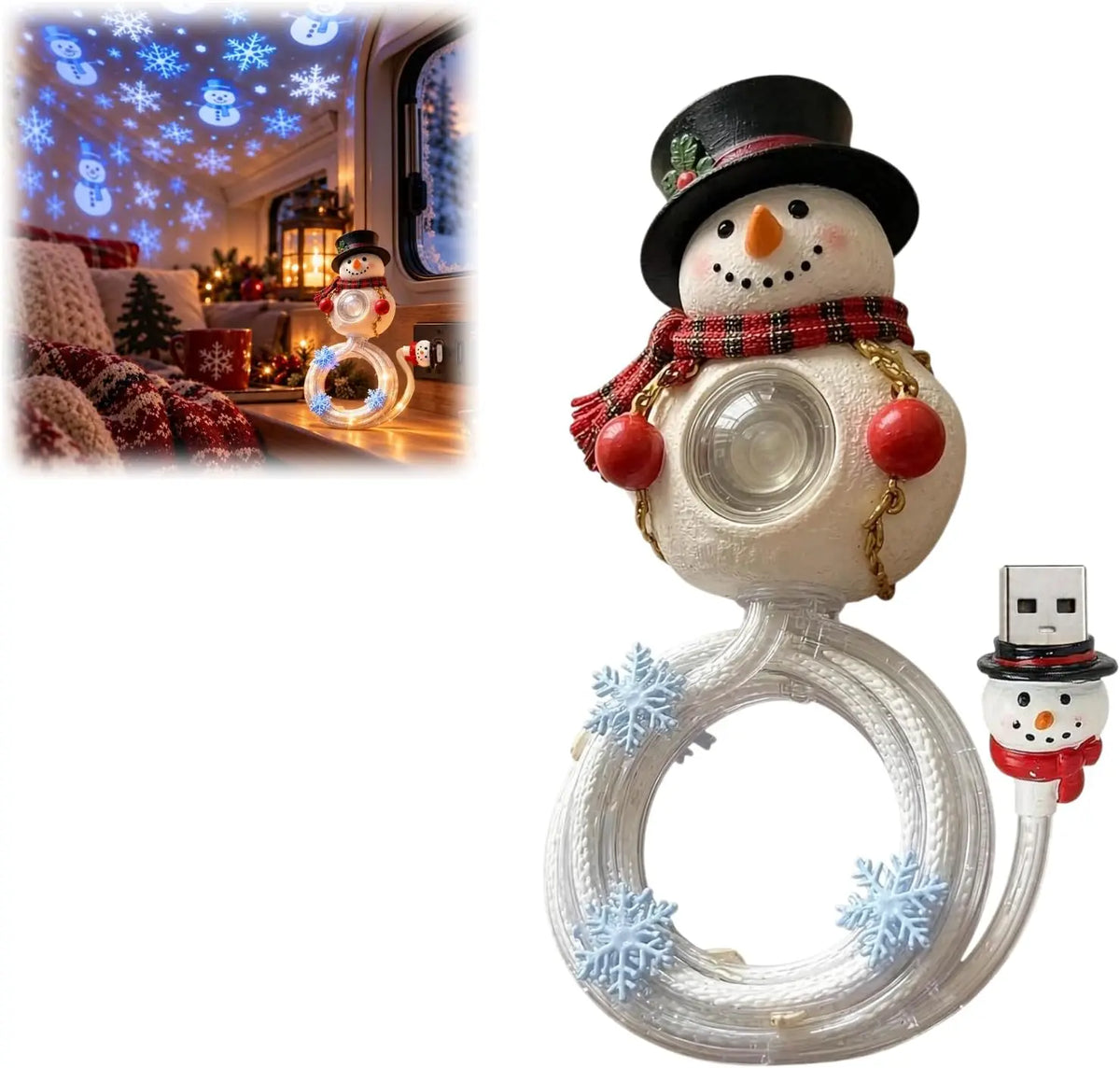 Magical Indoor Holiday Projection System