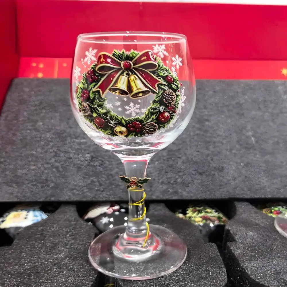 Festive Holiday Glassware Set