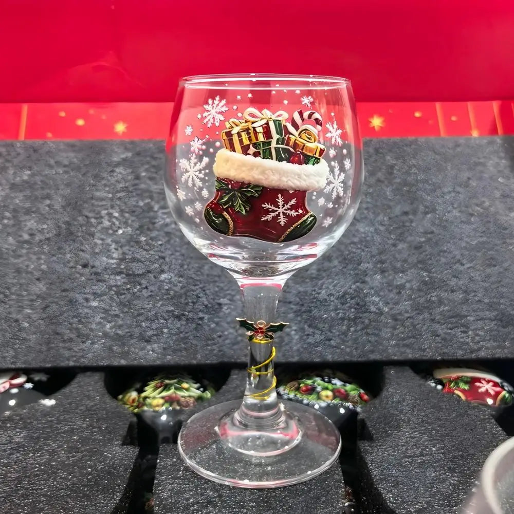 Festive Holiday Glassware Set