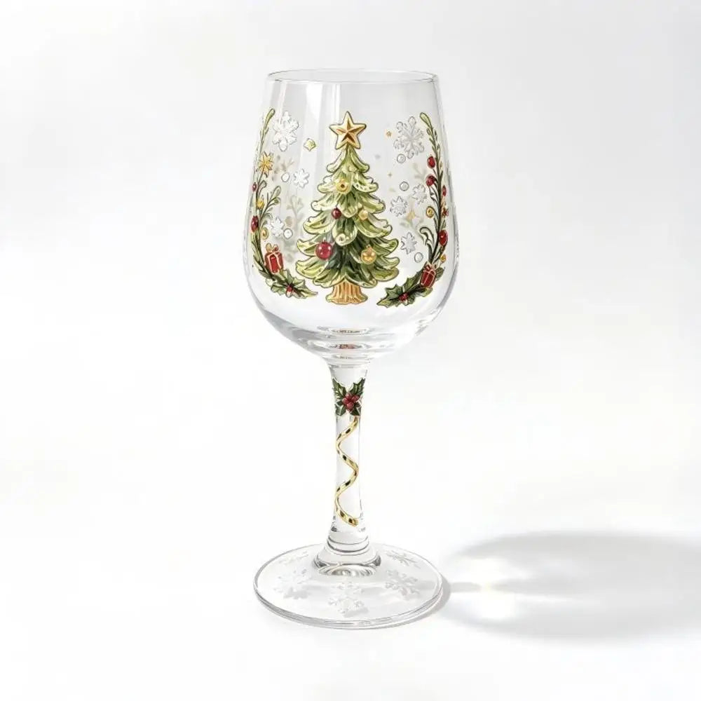 Festive Holiday Glassware Set