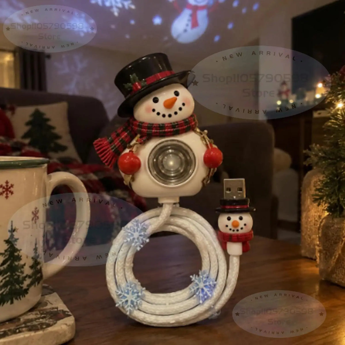 Magical Indoor Holiday Projection System