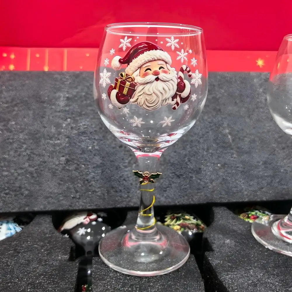 Festive Holiday Glassware Set