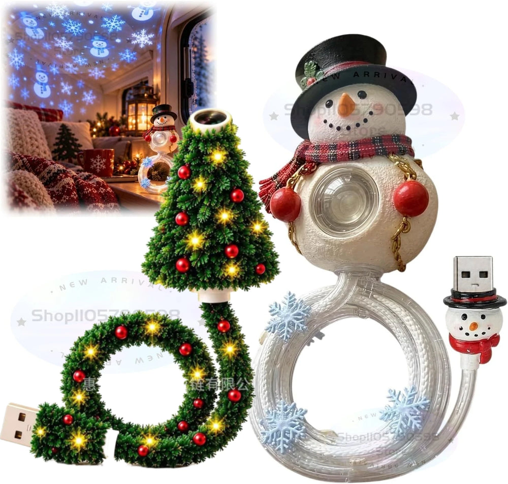 Magical Indoor Holiday Projection System