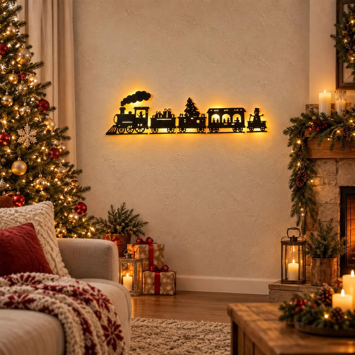 Enchanted Christmas Wall Decor Set